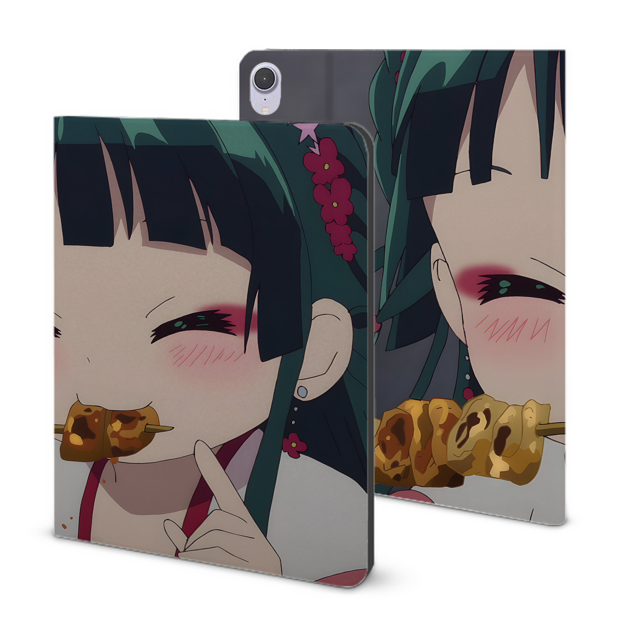 （画像用） 薬屋のひとりごと The Apothecary Diaries IPad ケース ブック型 PUレザー TPU 耐衝撃 軽量 薄型 ペン収納なし 全面保護 IPad 各モデル対応